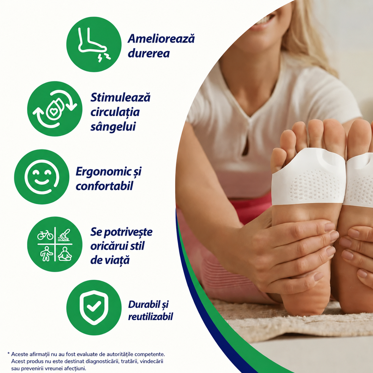 Alinia™ – Corector pentru Degete – Set pentru ambele picioare